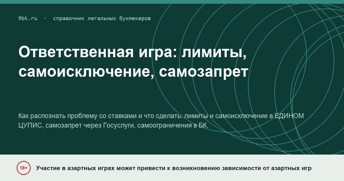 Обложка материала: Ответственная игра